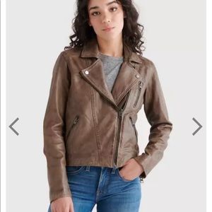 100% leather moto jacket!